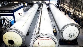 SpaceX Rocket Tank Production  Timelapse [upl. by Apgar212]