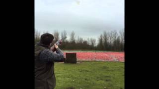 Shooting and hitting clay  zelzate belgium [upl. by Pris]