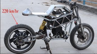 Homemade electric sports bike  DIY Project [upl. by Anna-Maria]