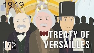 The Treaty of Versailles What Did the Big Three Want 12 [upl. by Neersan94]