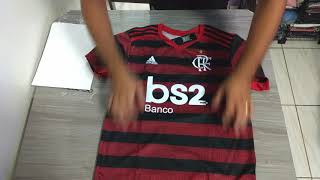 Unboxing Camisa Flamengo 2019 [upl. by Ahsauqram]