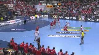 Danmark  Spanien sidste 10 min  Vm håndbold 2011 [upl. by Anwahsit950]