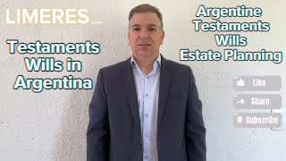 Testaments amp Wills for Inheritances in Argentina Must be Probated [upl. by Alakam]