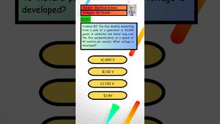 Problem 85 What voltage is developed [upl. by Shyamal]