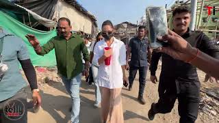 Kiara Advani Spotted In Versova Jetty [upl. by Benilda]