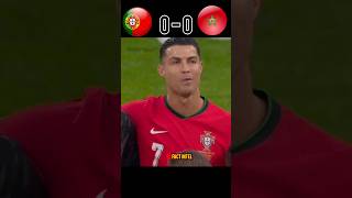 Morocco🇲🇦 Womens 🆚 Portugal🇵🇹 Mens World cup🏆 football urcristiano shorts video ‎FactIntel [upl. by Nolrak]