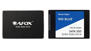 TEST COPY File WD BLUE 3D NAND WDS100T2B0A AFOX SD250 480GQN AFSN9T3CN480G [upl. by Andromede200]