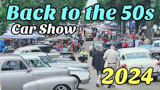 2024 Back to the 50s Classic Car Show  Over 11000 Classic Cars  Day One [upl. by Let]