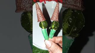 Green jelly n Chupachups n chocolate cone lolipop asmr shortsfeed youtubeshorts swadyahanhai [upl. by Prior]