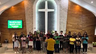 Our Father  UCCP Surigao Evangel Choir [upl. by Ynetsed52]