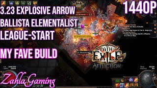 SimpleEasy LeagueStarter  EXPLOSIVE ARROW 323 1440p wZahlaGaming [upl. by Alleul]