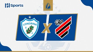 Campeonato Paranaense 2024 Londrina x Athletico  8ª Rodada  AO VIVO  COM IMAGENS [upl. by Leddy322]