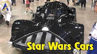 Fullsize Star Wars vehicles at Star Wars Celebration 2017 [upl. by Teilo749]