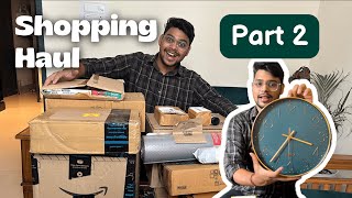 Home Decor Items Unboxing Cute Little Metal Watering Can Yoga Mat and more  Mohit Thapliyal [upl. by Sallad]