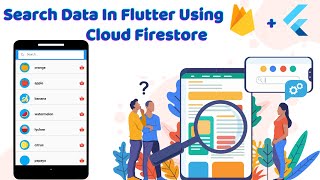 Search Data In Flutter Using Cloud Firestore [upl. by Kalagher]