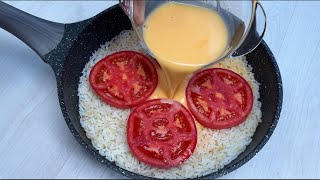 Wenn Sie Reis Eier und Tomaten zu Hause haben Machen Sie dieses schnelle und köstliche Rezept [upl. by Coraline]