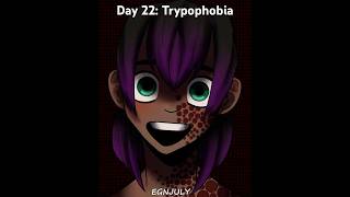 goretober Day 22 Trypophobia art horror [upl. by Nerahs878]