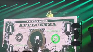 Conan Gray Affluenza live [upl. by Kellda]