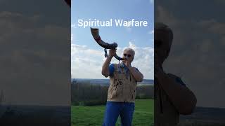 Blowing the Shofar in spiritual warfare [upl. by Lunseth]