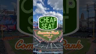 The worst seat at Comerica Park home of the Detroit Tigers 😱 mlb baseball [upl. by Radack226]