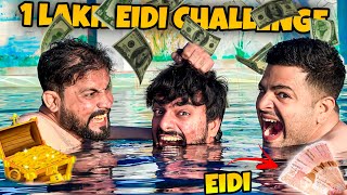 Rs100000 EIDI CHALLENGE 💰 EID MUBARAK  MISHKAT KHAN  THE FUN FIN [upl. by Cindelyn668]