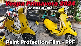 Vespa Primavera 2024 Terbaru langsung di Garap [upl. by Topliffe]