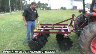 How to Use a Disc Harrow  The Gardening Series [upl. by Ahsim]