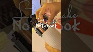 How I Made My Own Cute Notebook DIY 📓  diy craft notebook [upl. by Aihsak]