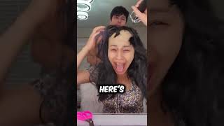 Shaved Head Prank on Boyfriend Gone Wrong 😱 [upl. by Uri]