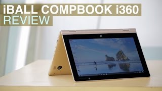 iBall CompBook i360 Review  2in1 Laptop With Touchscreen for 12999 [upl. by Eniamerej]