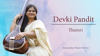 Devaki Pandit  Thumri  Indian Classical music [upl. by Merrel261]