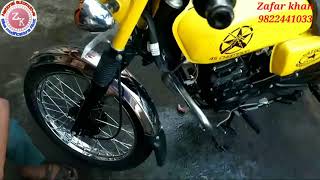 Bajaj Boxer Bajaj 4s champion Modified on automotive modification center akot Zafar khan [upl. by Marentic999]