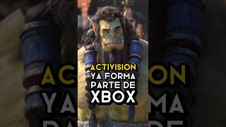 ACTIVISION BLIZZARD YA ES DE XBOX Y MICROSOFT 🤯 Activision Blizzard Microsoft Xbox [upl. by Hanan]