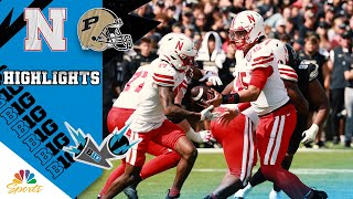 Nebraska Cornhuskers vs Purdue Boilermakers  COLLEGE FOOTBALL HIGHLIGHTS  9282024  NBC Sports [upl. by Acinorev]