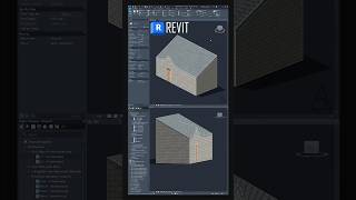 Mass Roof in Revit  revit revitarchitecture [upl. by Terb]