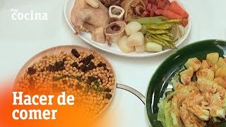 Cómo hacer Cocido madrileño  Hacer de comer  RTVE Cocina [upl. by Brice]