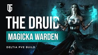 The Druid 🐻 ESO Magicka Warden PvE Build [upl. by Brynna]