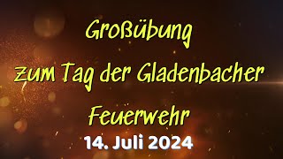 Großübung Gladenbacher Feuerwehren Juli2024 EA [upl. by Aihsinat]