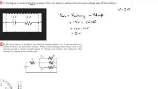 Direct Current Circuits  Phyisics  Example 7 [upl. by Ramso]