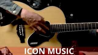 Gretsch G5013CE Rancher™ Jr Demo at ICON MUSIC [upl. by Anelrihs]