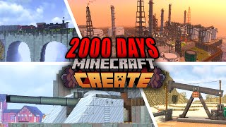 2000 Days Minecraft Create Mod  FULL MOVIE  EP 1632 [upl. by Asertal578]