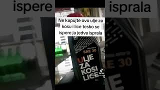 Ne kupujete ovo ulje za kosu🤣 humor smiješno hrvatska srbija bosna reels viral balkan [upl. by Bradeord]