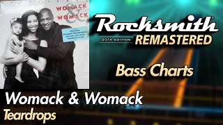 Womack and Womack  Teardrops  Rocksmith® 2014 Edition  Bass Chart [upl. by Notrub]