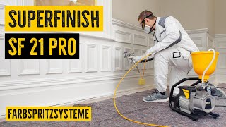 SuperFinish SF 21 Pro  Kleinste WAGNER Membranpumpe  WAGNER [upl. by Hali463]