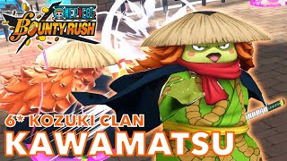 6 KAWAMATSUAWESOME DEFENDER SS League Gameplay  One Piece Bounty Rush [upl. by Nylarat]