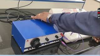 Series and Parallel LCR Circuit Experiment  VTU PHYSICS LAB EXPERIMENTS [upl. by Arrotal]