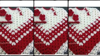 Easy Crochet Poncho Tutorial  Granny Connection Poncho women crochet pattern [upl. by Asselem138]