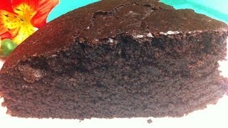 Receta Delicioso Bizcocho Vegano de Chocolate  La Cocinadera [upl. by Patrick]