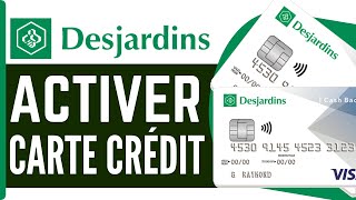 Comment Activer Carte Crédit Desjardins  En 2024 [upl. by Enihpets553]