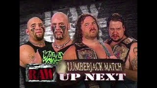 WWF The Headbangers vs The Godwins RAW 1997 [upl. by Dorrahs483]